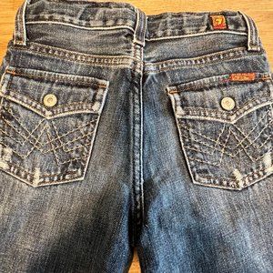 7 For All Mankind - Girl'sA-Pocket Jeans - Size 6